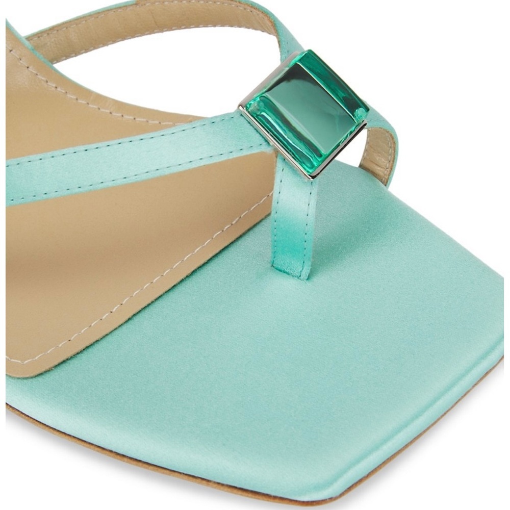 Paul Andrew Crystal & Leather Sandals - Picture 4 of 16